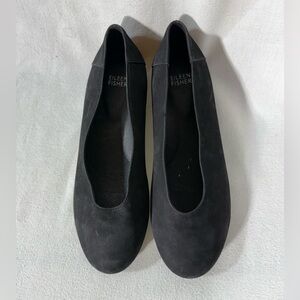 Eileen Fisher Black Flats